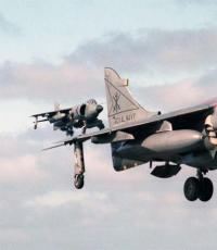 Многоцелевой истребитель Harrier GR